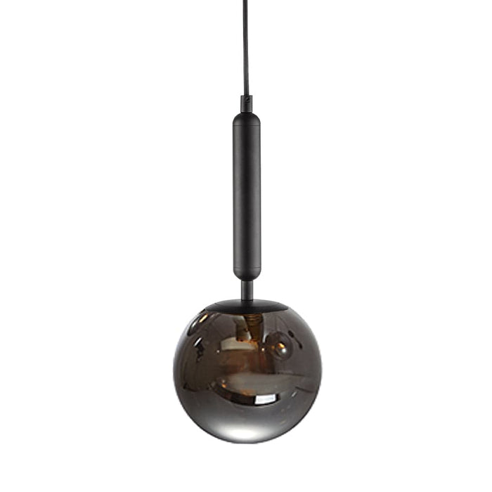 elevenpast Pendant Black | Smoke Glass Roma Pendant Light Gold | Black 3E-KLCH-105/BL