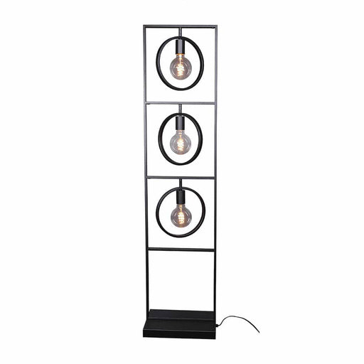elevenpast Floor lamp Ringmaster Floor Lamp Metal Black 3E-KLT-200/BL