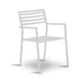 elevenpast Outdoor Chairs Matt White Havana Aluminium Outdoor Dining Armchair – Matt White | Black 4.2010.31