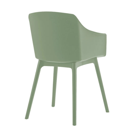 elevenpast Outdoor Chairs Green Haruna Modern Outdoor Dining Chair – Weather-Resistant 4.2050.37