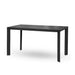 elevenpast Tables Black Aiko Aluminium High Bar Table with Stone Top – Black or Matt White 4.4050.2009.30