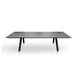 elevenpast Tables Black / 3m Izumi Modern Aluminium and Ceramic Glass Dining Table 4.4060.3011.30