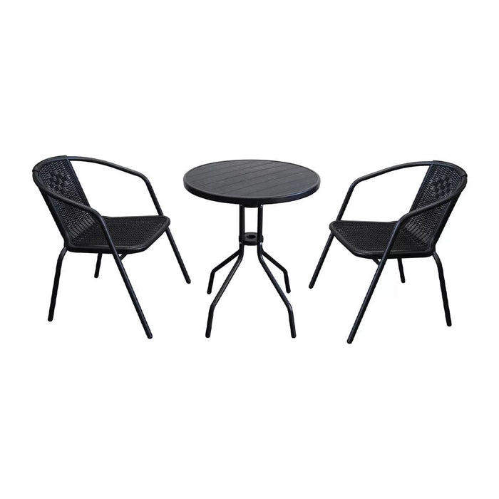 elevenpast set Ferguson Outdoor Three Piece Bistro Set 4000416 6009552901920