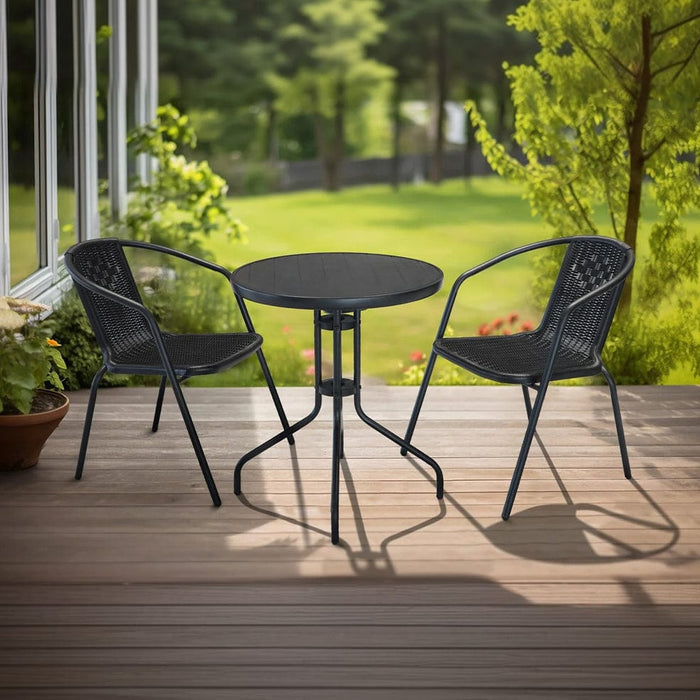 elevenpast set Ferguson Outdoor Three Piece Bistro Set 4000416 6009552901920