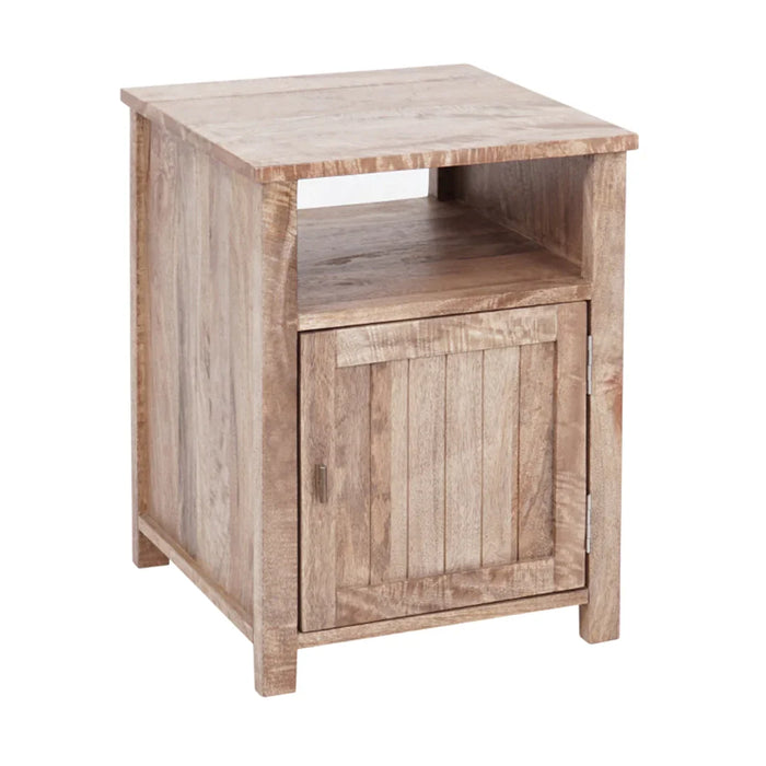 elevenpast Bedside Pedestal Right Handed Meadow Wooden Pedestal 4178/RH