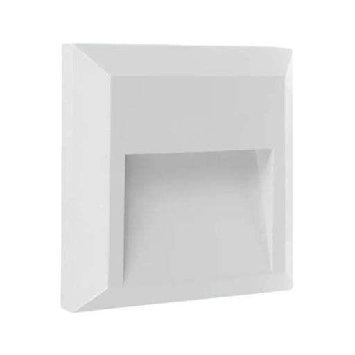 elevenpast LED footlight White Ozo Modern Square CTC LED Step Light - Black | Grey | White 4487.4.31