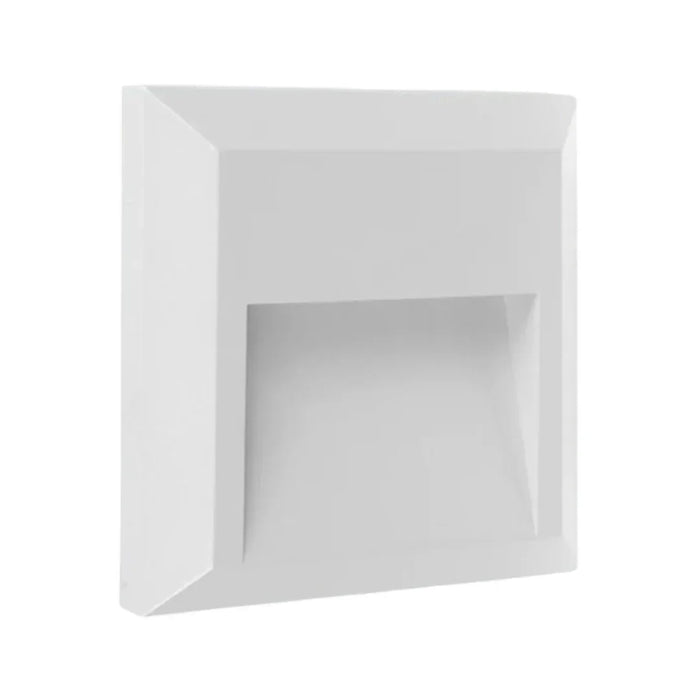 elevenpast LED footlight White Ozo Modern Square CTC LED Step Light - Black | Grey | White 4487.4.31