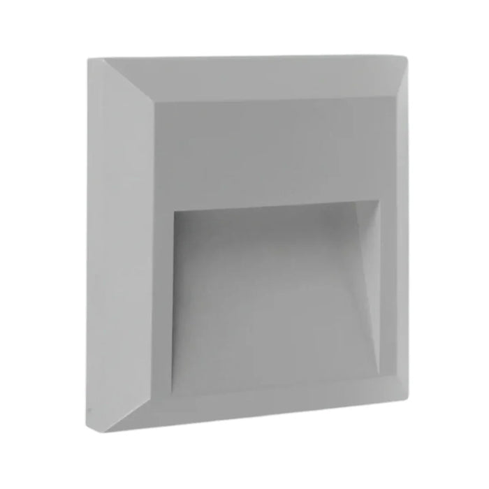 elevenpast LED footlight Grey Ozo Modern Square CTC LED Step Light - Black | Grey | White 4487.4.50