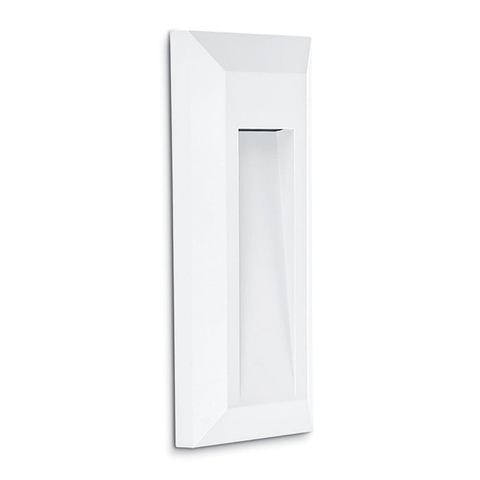 Spazio Outdoor Light White / 3000k Ozo Downface LED Outdoor Wall Light Black | White | Grey 4487.7.30.31