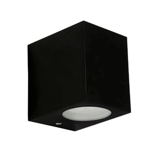Spazio Wall Light Black Block 1 Wall Light - Black | White 4543.1.30