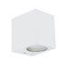 Spazio Wall Light White Block 1 Wall Light - Black | White 4543.1.31