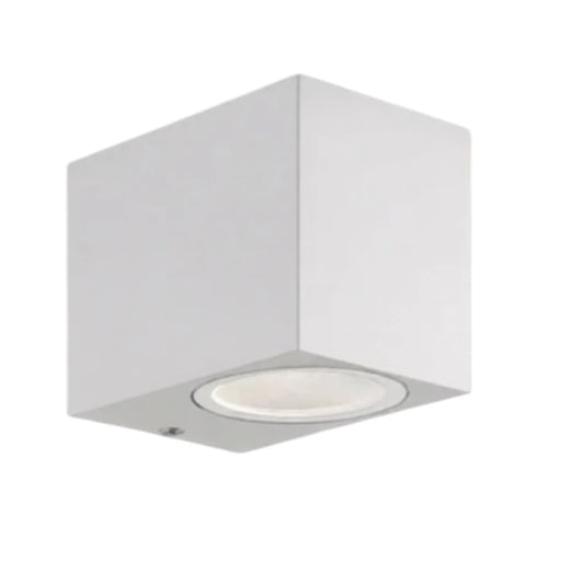 elevenpast wall light White Modern Cube Outdoor Wall Light - Black | White | Grey 4556.1.31