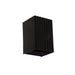 elevenpast Outdoor Black Clara Downface Wall light Aluminium 4558.1.30