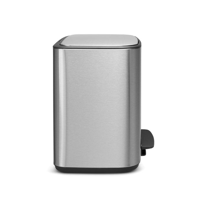 Brabantia waste bin Bo Pedal Bin 11 + 23 Litre in White | Matt Black | Platinum | Matt Steel