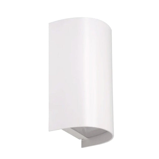 elevenpast Outdoor Light White Evok Down and Up Facing Outdoor Wall Light | Black or White 4606.2.31