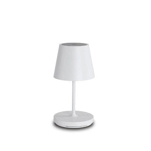 elevenpast White Trevi Mini Table Lamp - Aluminium & Polycarbonate Rechargeable 4673.3031
