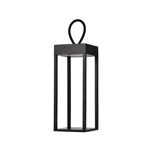 elevenpast Outdoor Light Black Lumina Outdoor LED Lantern - Rechargeable and Dimmable | Black, White or Corten 4677.3030