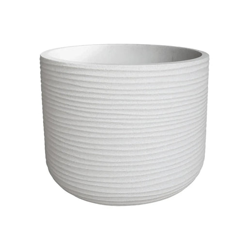 elevenpast Pots & Planters Lagoon Round Japi Planter in Off White - 3 Sizes