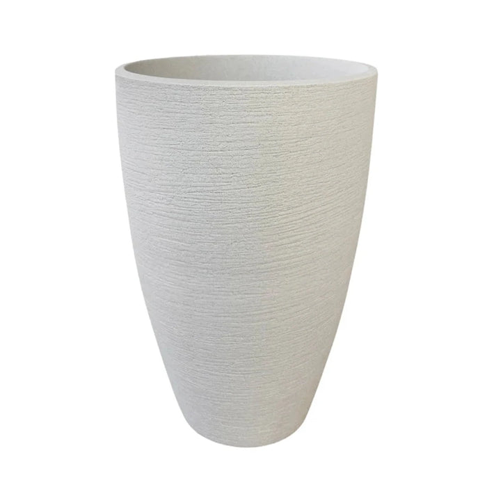 elevenpast Pots & Planters Modern Conic Japi Planter in Sandstone - 5 Sizes