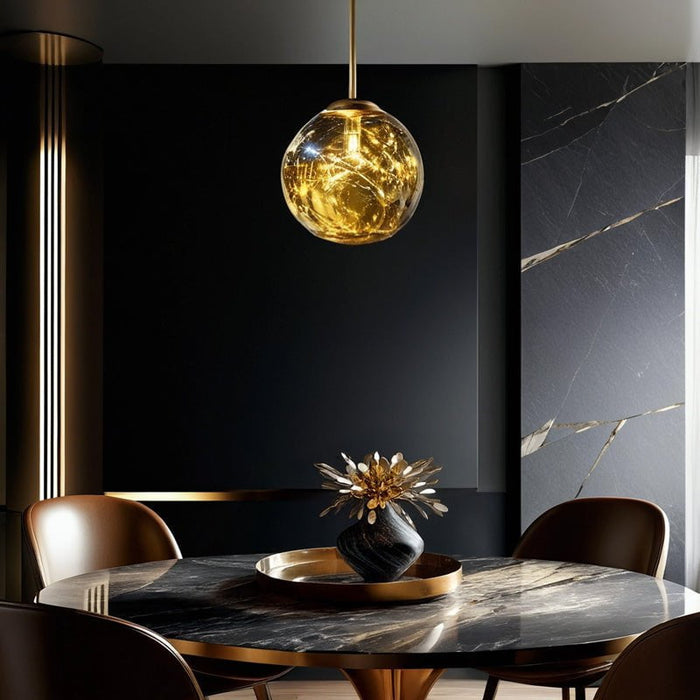 elevenpast pendant light Nebula Molten Pendant in Copper | Gold | Chrome
