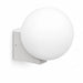 elevenpast Wall Light White Comino Outdoor Globe Wall Light in Black | White 5234.31