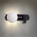 elevenpast Wall light Black Bellagio Metal and Marble Wall Light Black | White | Travertino 5243.1