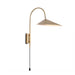 Spazio Wall Light Gold Arum Metal Wall Light Gold | Black | White 5250.10