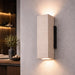 elevenpast pendant light Eterna Travertine Square Up and Down Wall Light 5252.01
