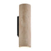 elevenpast pendant light Eterna Travertine Round Up and Down Wall Light 5253.01