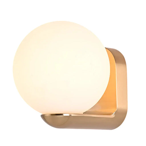elevenpast Wall light Brass Modern Globe Bathroom Wall Light – Black |Brass | Chrome | White 5254.10