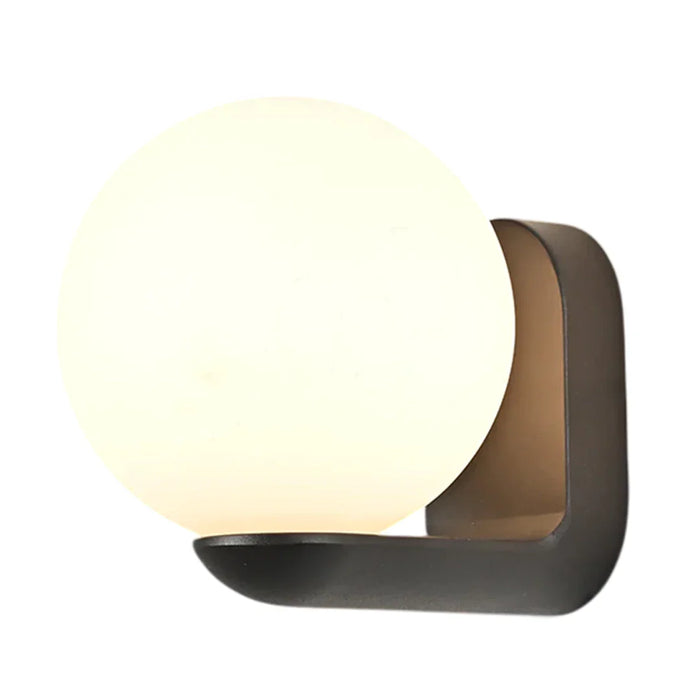 elevenpast Wall light Black Modern Globe Bathroom Wall Light – Black |Brass | Chrome | White 5254.30