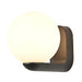 elevenpast Wall light Black Modern Globe Bathroom Wall Light – Black |Brass | Chrome | White 5254.30