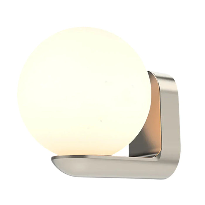 elevenpast Wall light Satin Chrome Modern Globe Bathroom Wall Light – Black |Brass | Chrome | White 5254.50