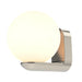 elevenpast Wall light Satin Chrome Modern Globe Bathroom Wall Light – Black |Brass | Chrome | White 5254.50
