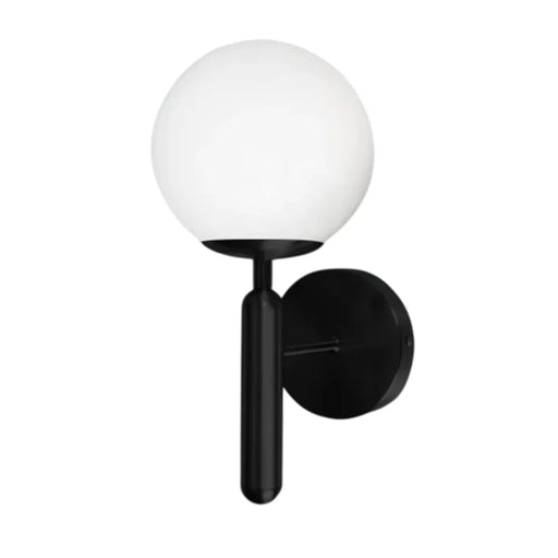 elevenpast Wall Light Black Cassia Orb Wall Light - Satin Gold | Black 5257.30