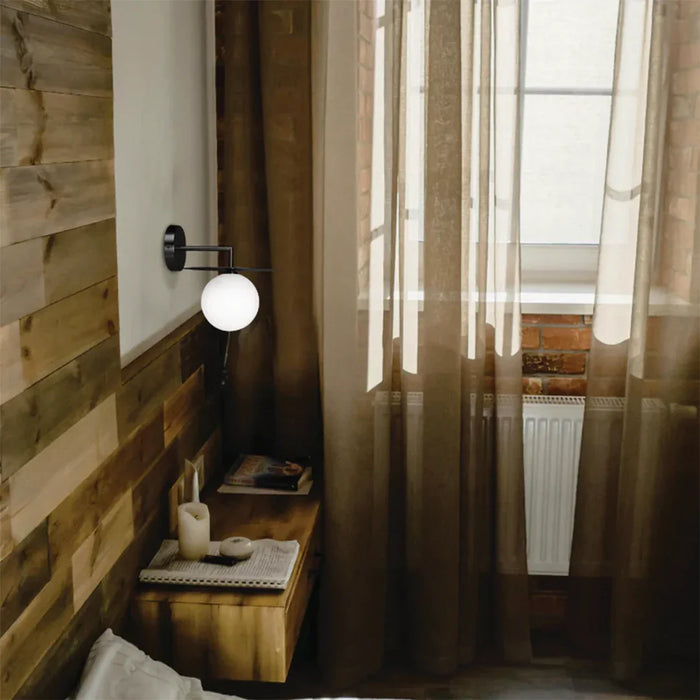 elevenpast Wall Light Senna Orb Wall Light - Black 5259.30