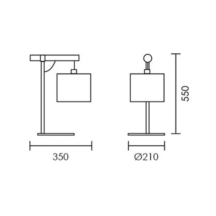 elevenpast table lamp Langham Table Lamp 5280.02.30