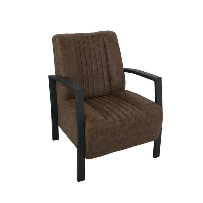 elevenpast Hawker Occasional Arm Chair Brown 537