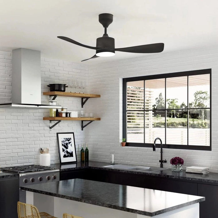 elevenpast led ceiling fan Air Glow LED Ceiling Fan - Black | White