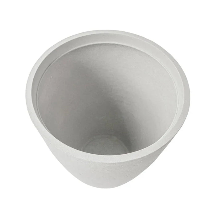 elevenpast Pots & Planters Modern Conic Japi Planter in Sandstone - 5 Sizes
