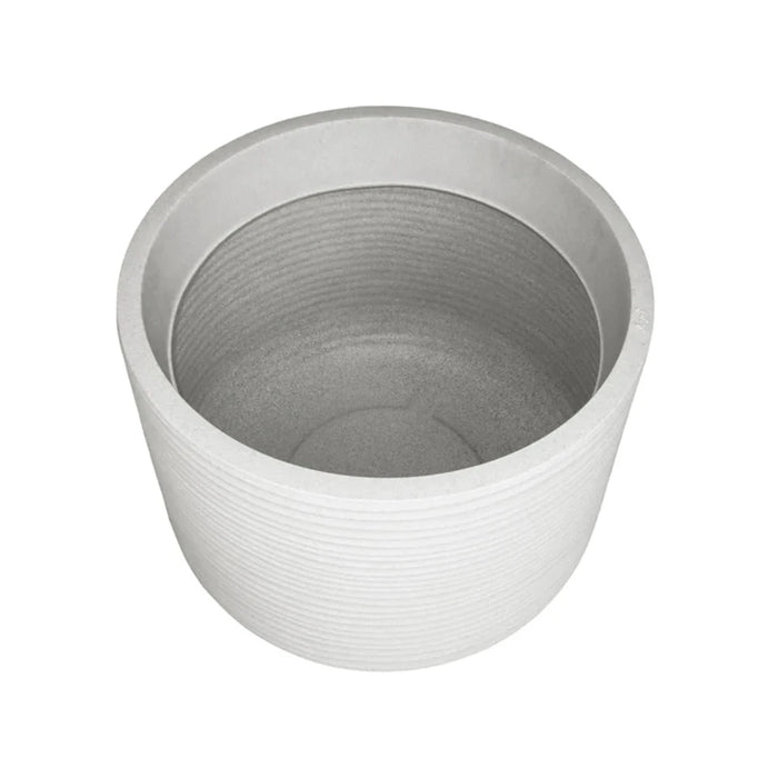 elevenpast Pots & Planters Lagoon Round Japi Planter in Off White - 3 Sizes