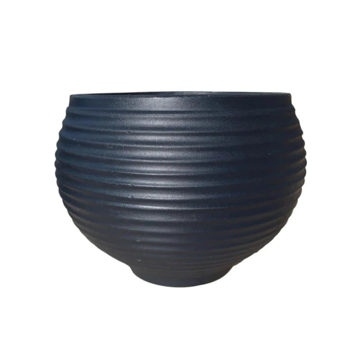 elevenpast plant bowl Lattice Japi Bowl in Lead - 3 Sizes