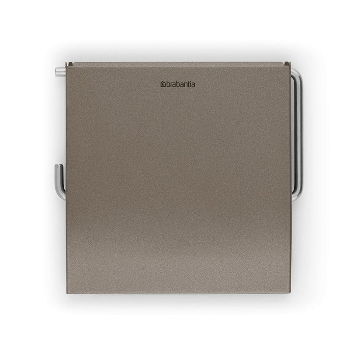 Brabantia toilet roll holder ReNew Toilet Roll Holder - Platinum | Soft Beige