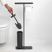 Brabantia Toilet Brush and Holder MindSet Toilet Butler - Mineral Infinite Grey | Mineral Fresh White
