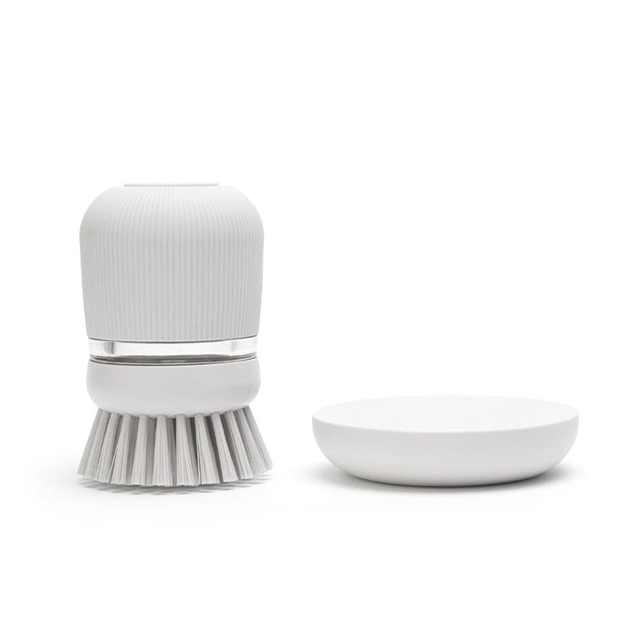 Brabantia soap dispenser Soap Dispensing Dish Brush - Light Grey | Dark Grey