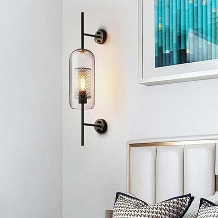 elevenpast New York Cylinder Glass Wall Light