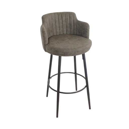 elevenpast Bar Stool Large / Grey Alex Swivel Bar Chair Buffalo | Grey 62-001-30/GRE