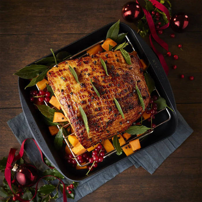 elevenpast roasting pan Scanpan TechnIQ The Square Non-Stick Roaster 28cm | 33cm