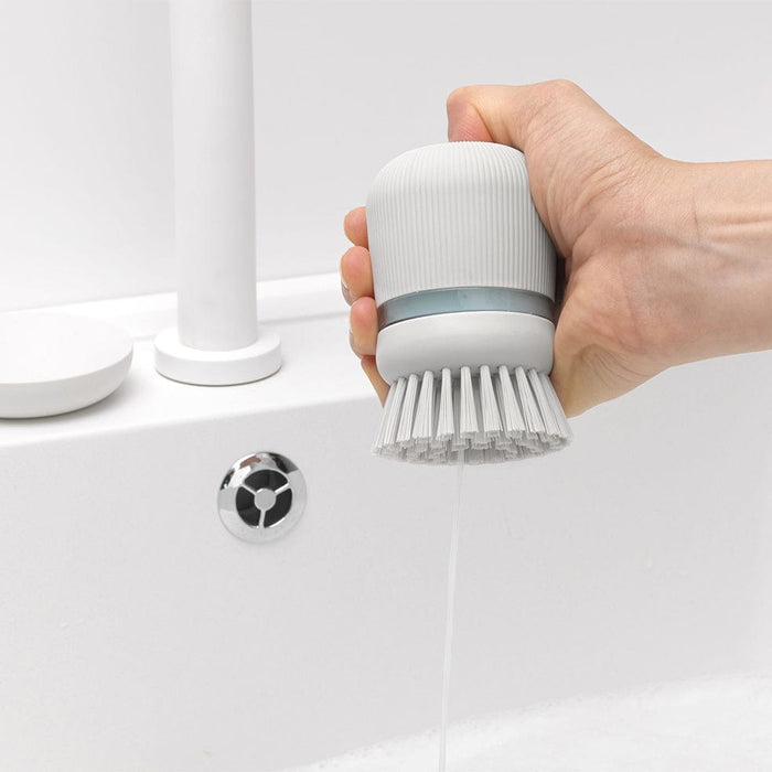 Brabantia soap dispenser Soap Dispensing Dish Brush - Light Grey | Dark Grey