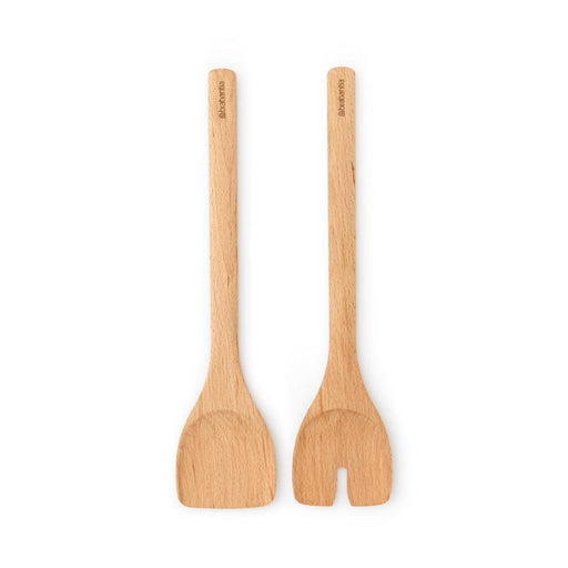 Brabantia salad servers Profile Wooden Salad Servers - Beech Wood